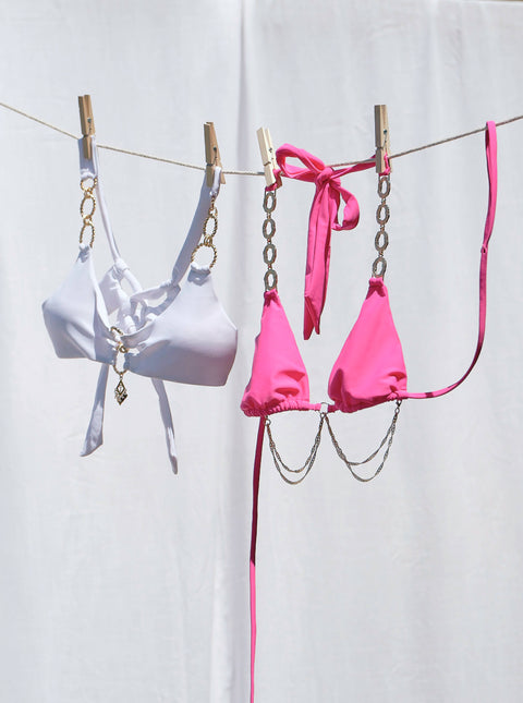 Playa Bralette Top - Santorini