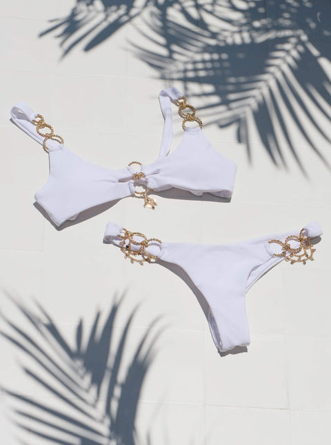Playa Bralette Top - Santorini